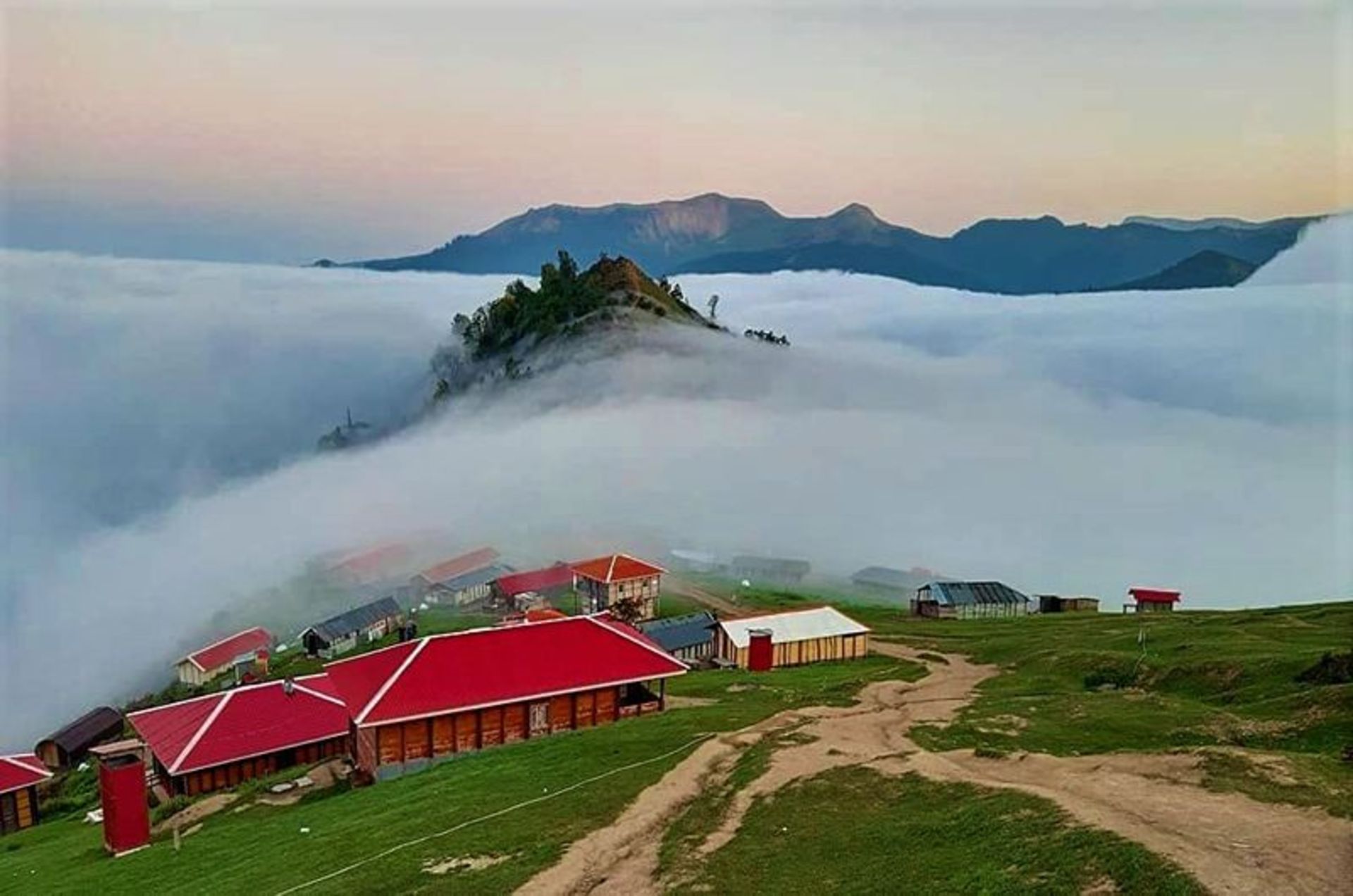 The cloud ocean in the oleasblag