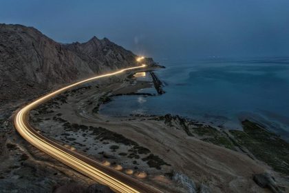 Road to Persian in the night