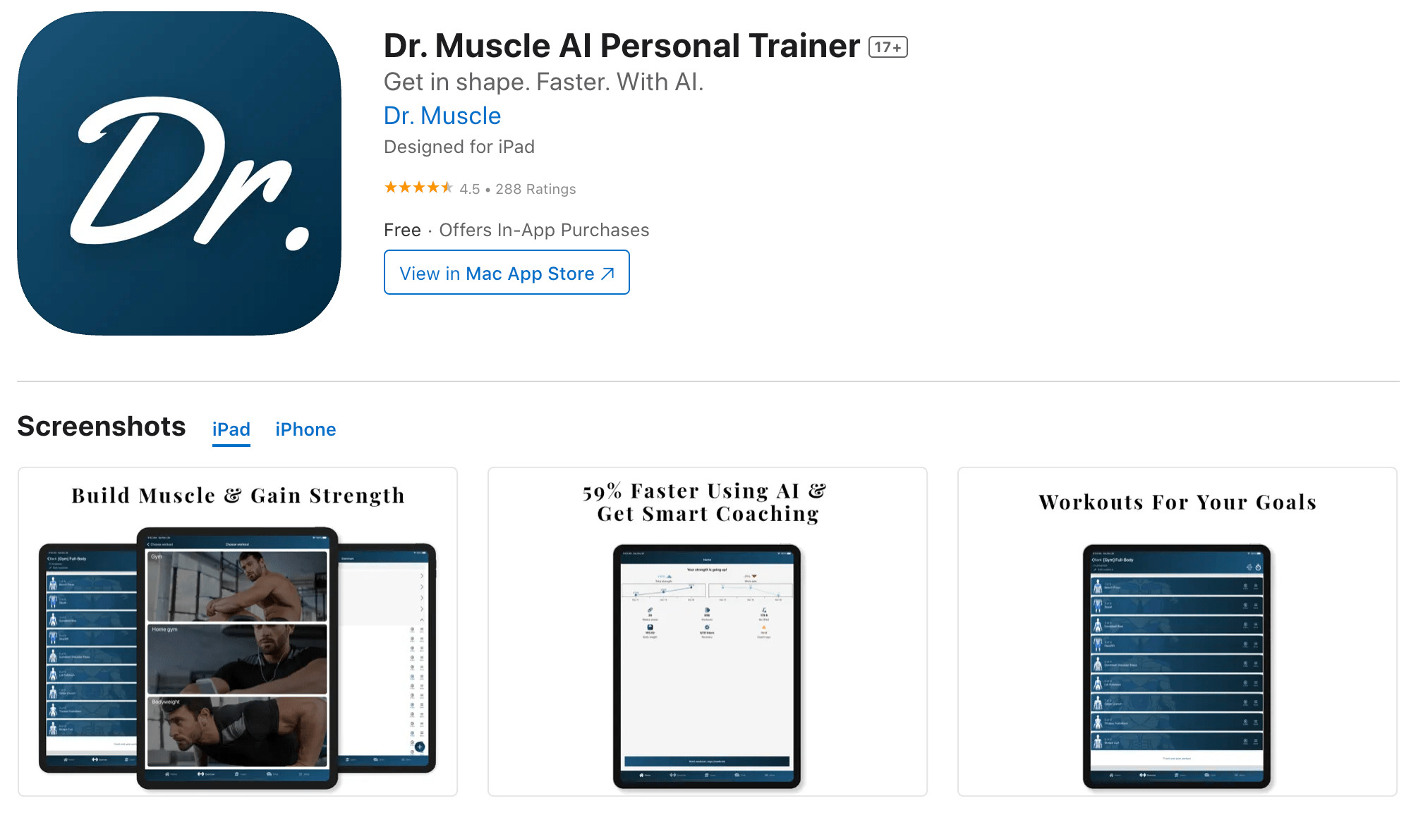 Artificial intelligence of bodybuilding