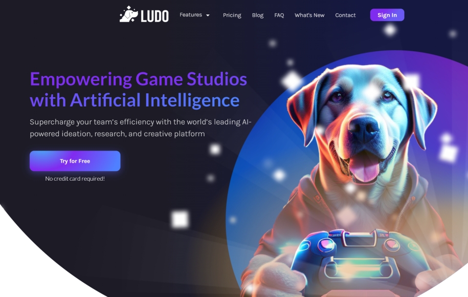 Artificial Intelligence Game Making Site