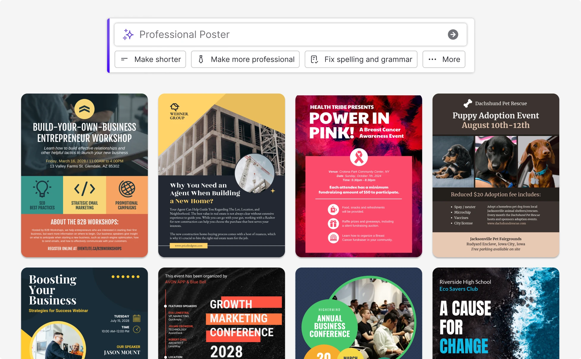 Poster artificial intelligence programs