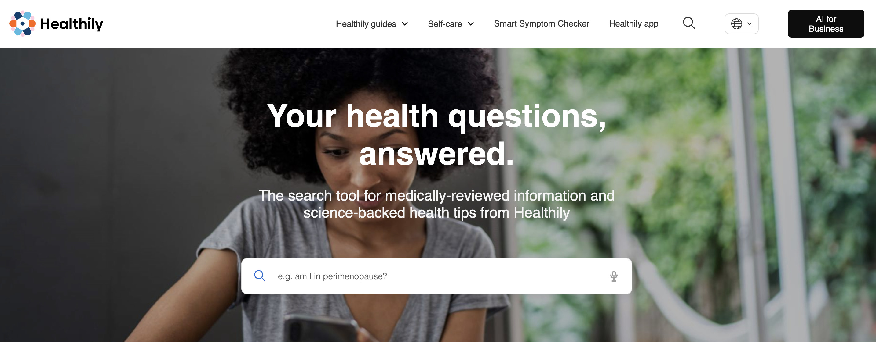 Helleni site (Healthily)