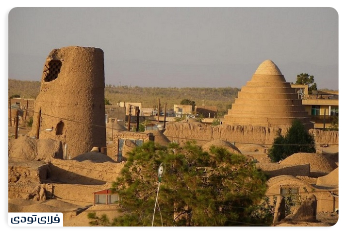Spectacular places of Ardestan Castle Stone