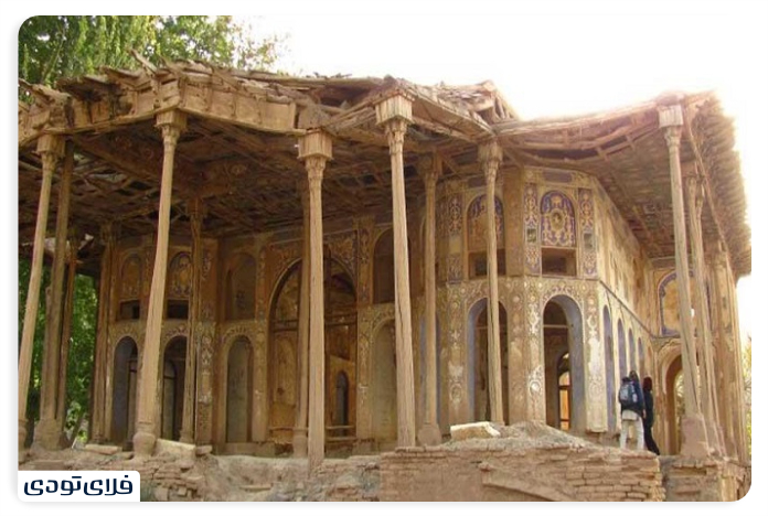 Spectacular places of Ardestan Sarakhan Abad Palace, aristocratic residence around Ardestan