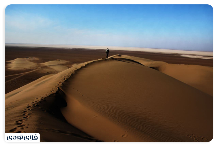 Spectacular places of Ardestan Red Desert from Ardestan's sights