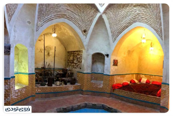 Blue mill and Safavid bath