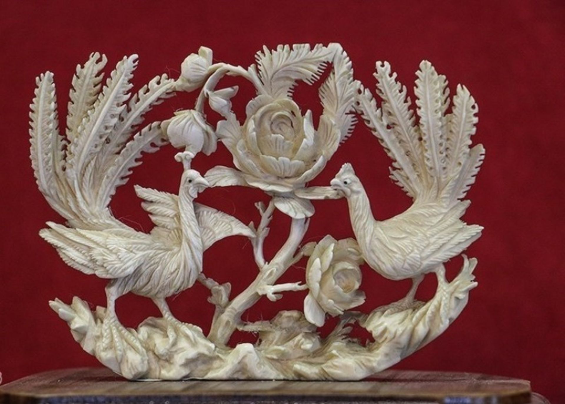 Beautiful statue at Ramsar Ivory Museum