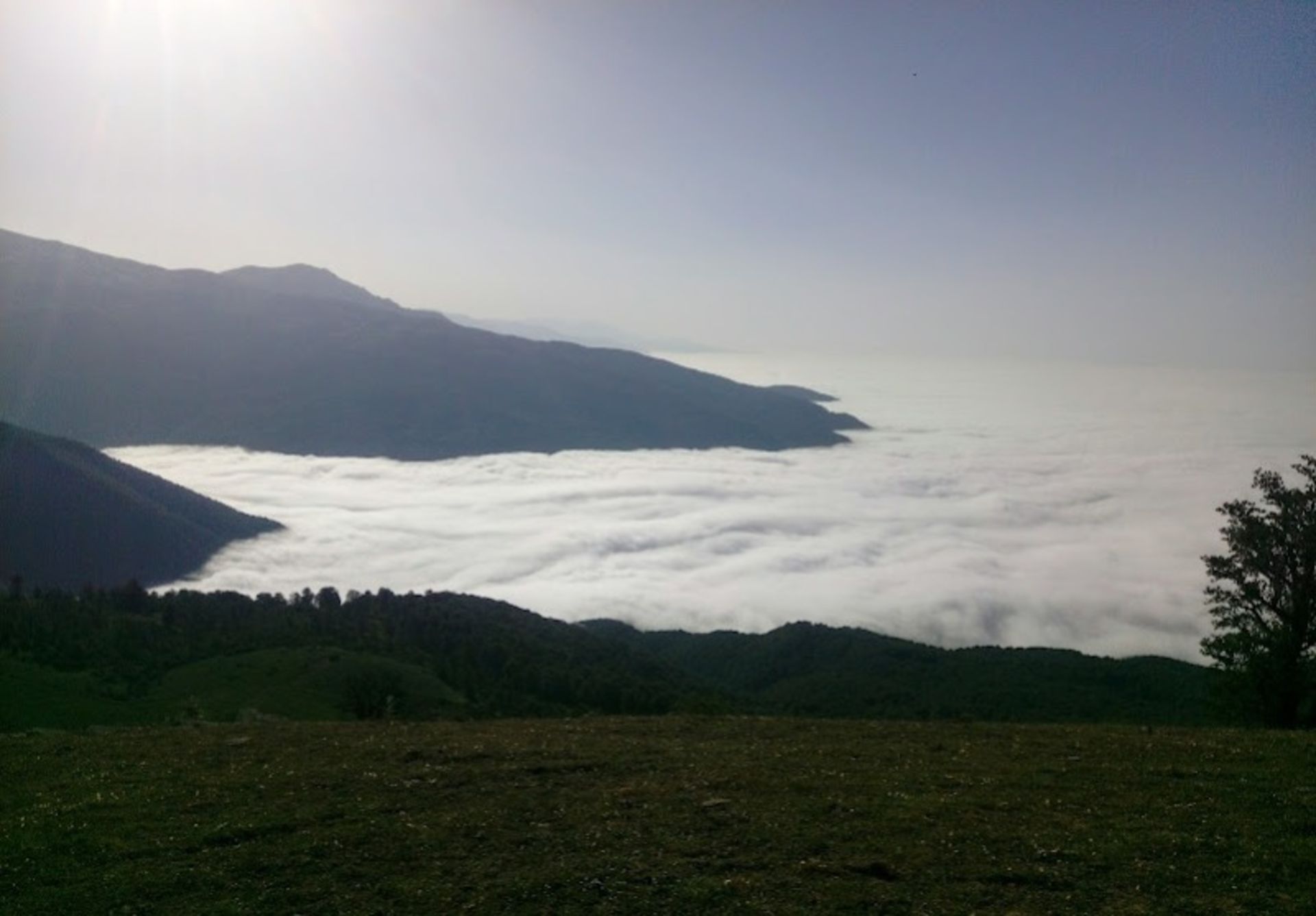 The cloud ocean in Mazichal