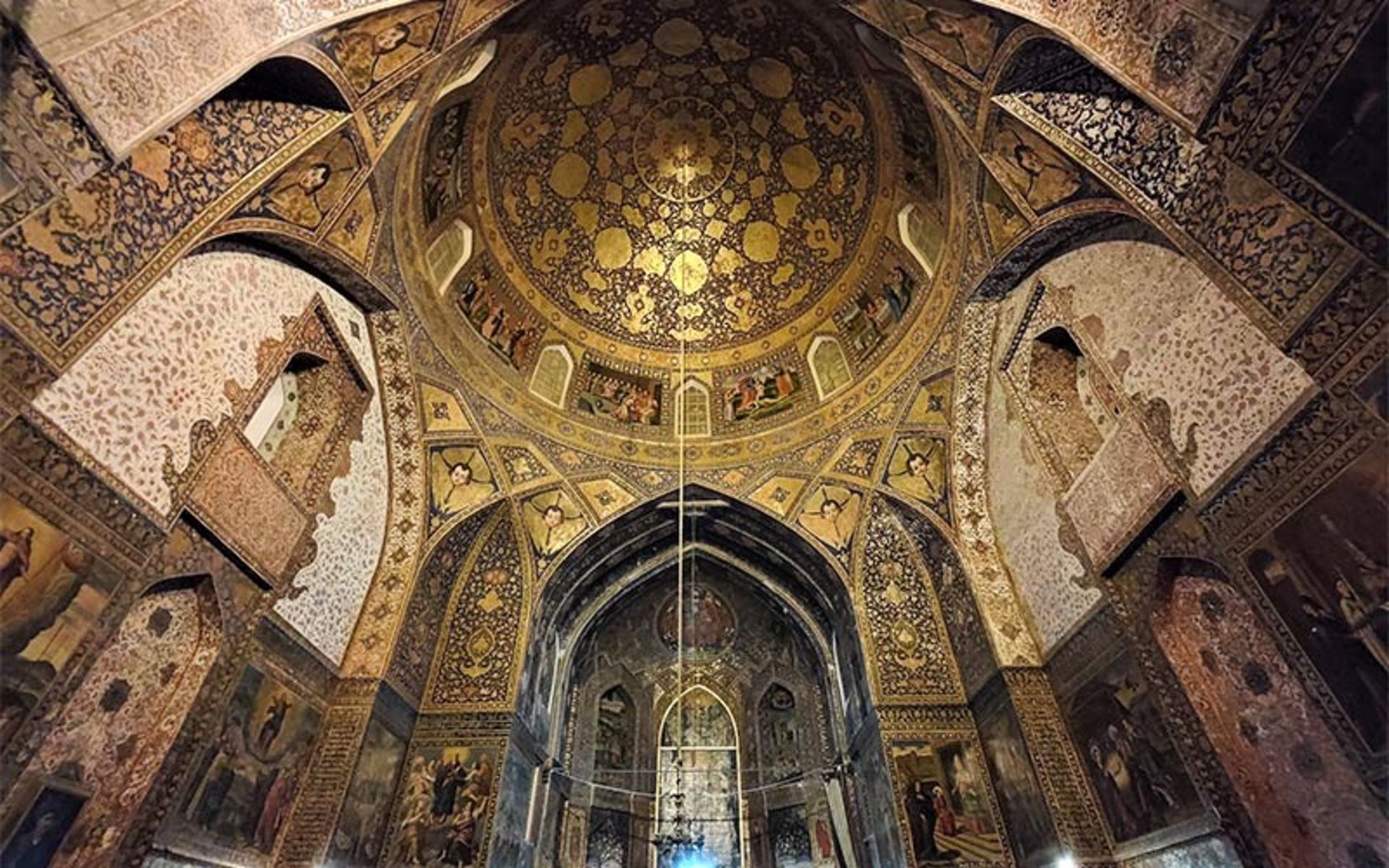 The decorations of the church