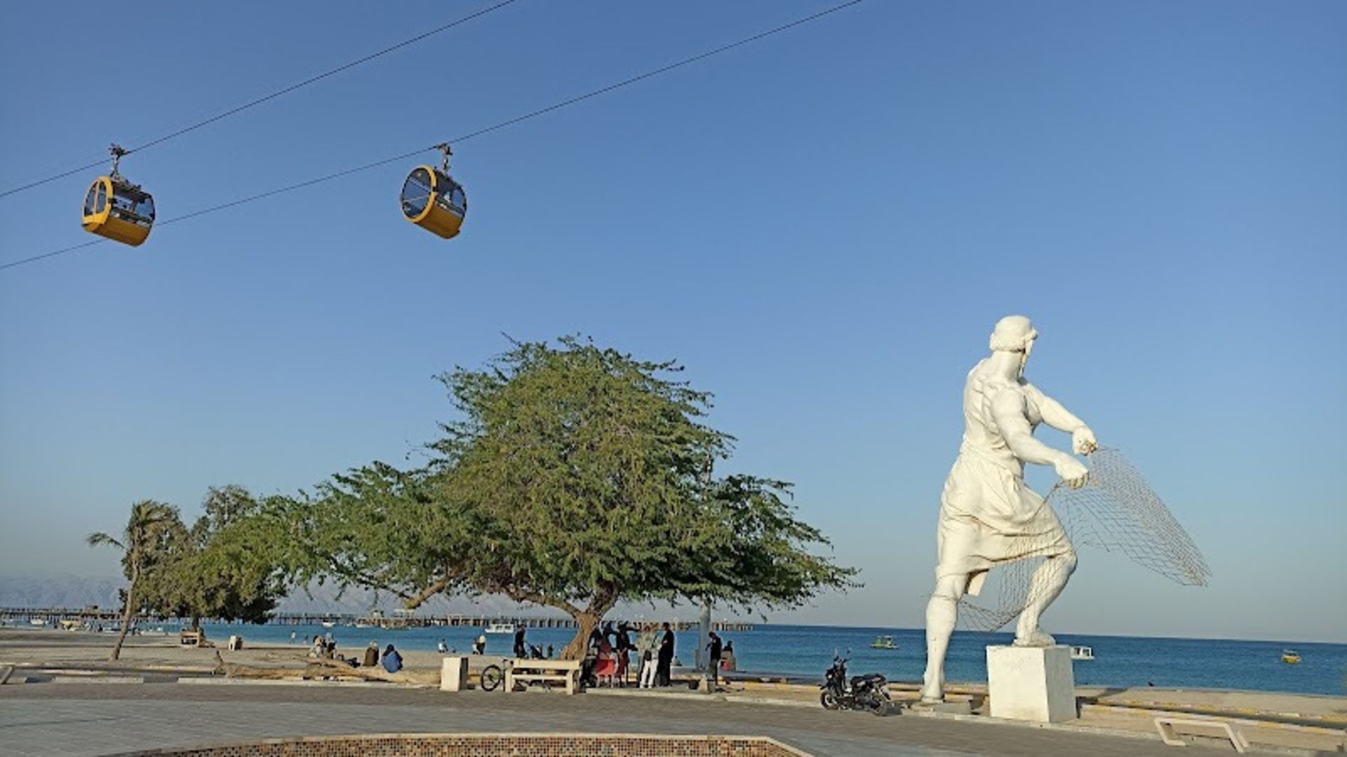 Kish Fisherman Statue