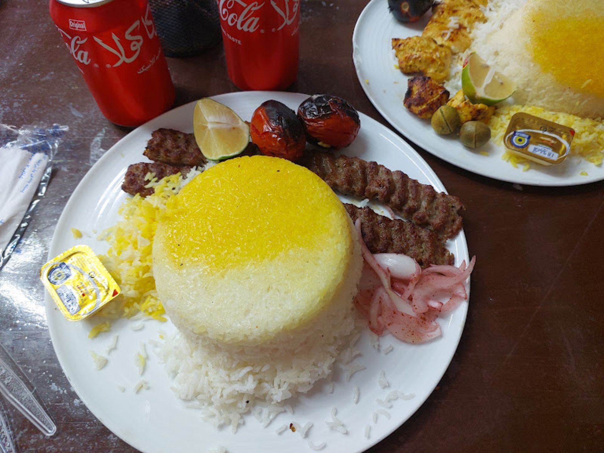 Chloe barbecue at Garmsar Restaurant