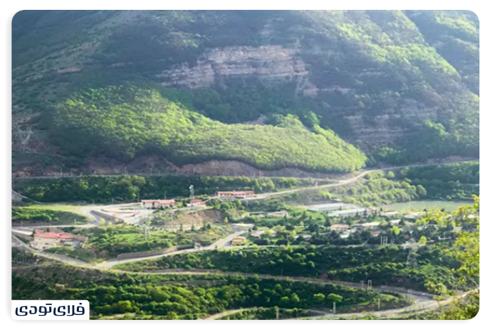 Access to Herryan Chalus Waterfall