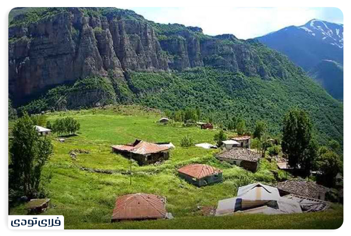 Villages and Beautiful Nature of Herryan Falls