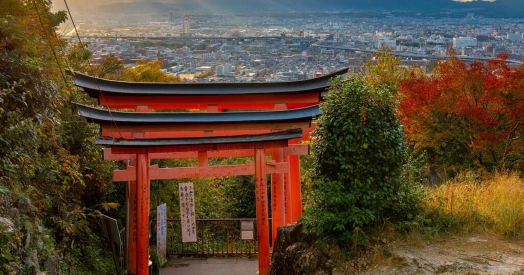 Why is the Fushimi Temple one of Japan's most visited places?