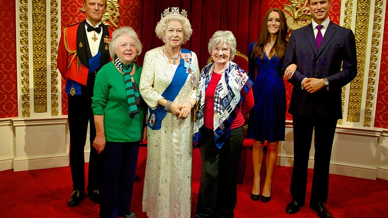 What do you see at the Madame Taussu Museum?