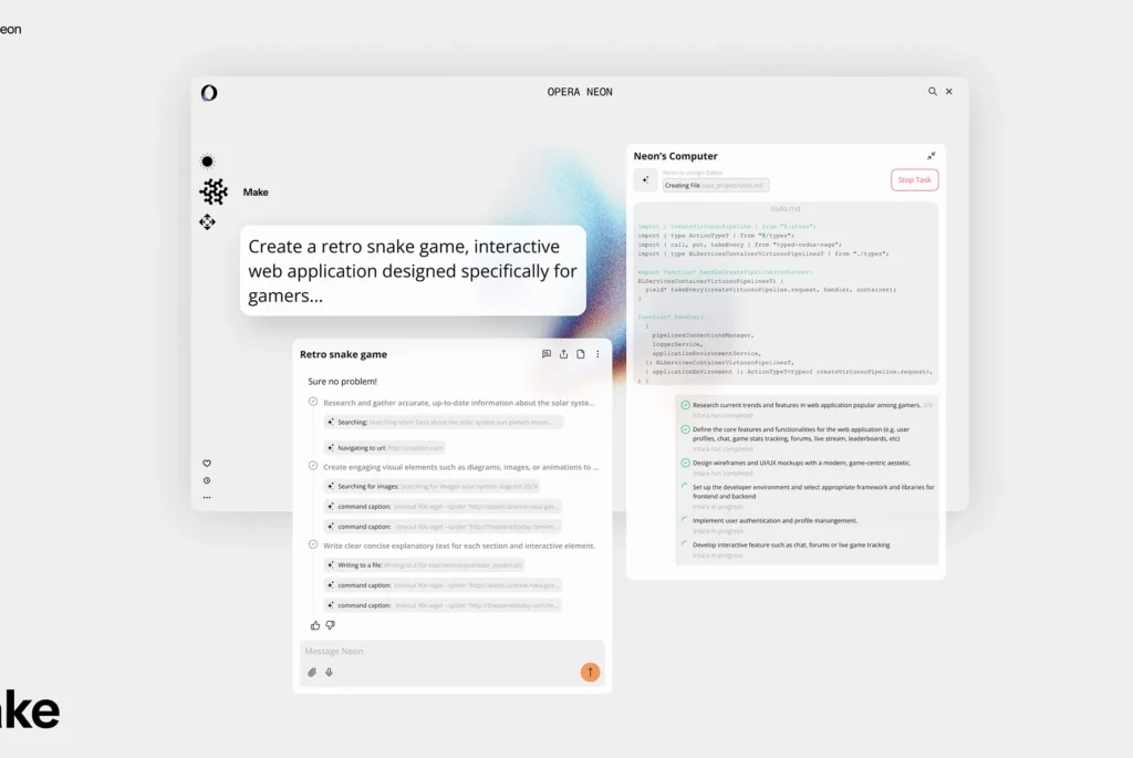 Opera Neon browser