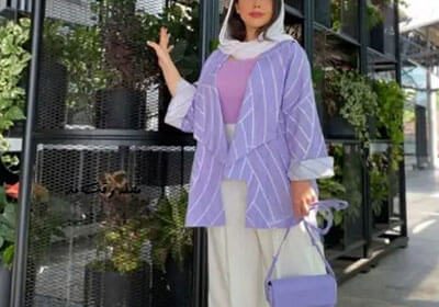 The coarse collar mantle makes you look thinner