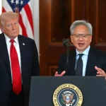 Trump and CEO of Nvidia