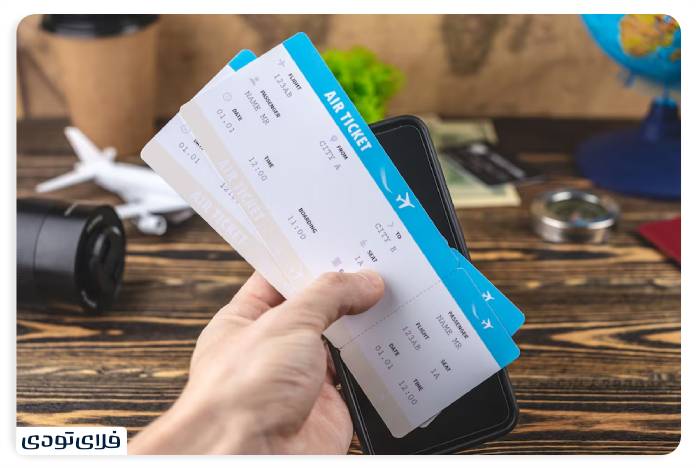 Booking a plane ticket for the embassy