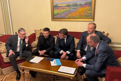 European leaders' suggestion for a 6 -day -old ceasefire in Ukraine