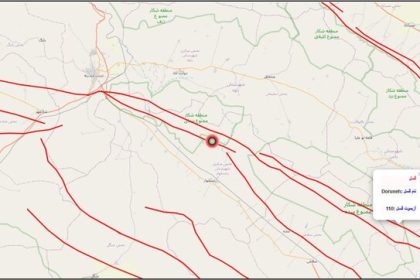 Fault Dorouna Fault for Rashtkhvar Earthquake Khorasan Razavi Province