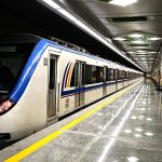 Mashhad Metro route from the airport to the shrine of Imam Reza