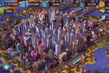 Simcity Buildit game