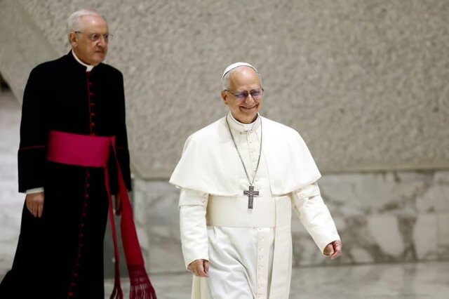 Iran's ambassador to the Vatican meeting with Pope Lee 14