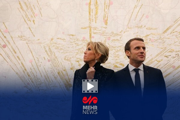 Macron beatings from his wife became the subject of media