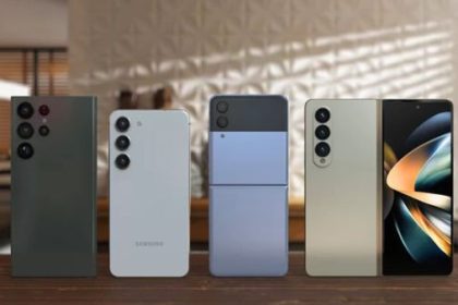 Which Samsung handsets have artificial intelligence?