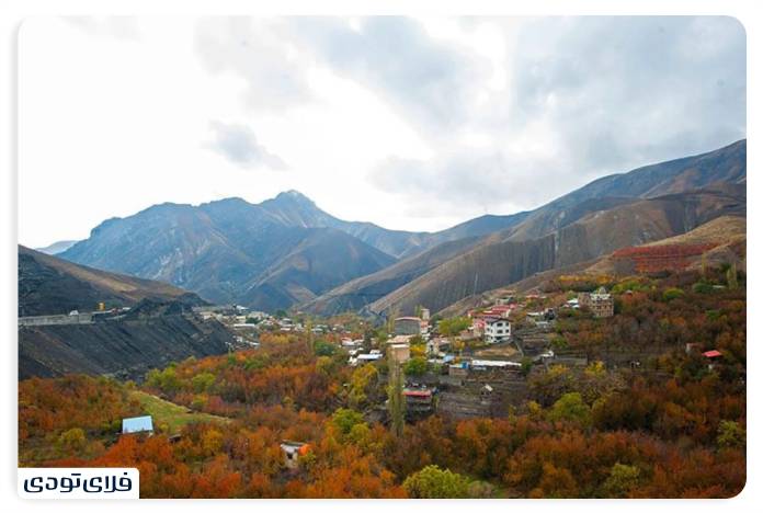 Where is the village of Sangan?