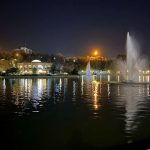 Mansion El Goli Tabriz at night