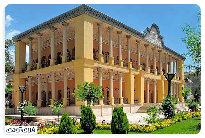 Where is Masoudieh's mansion?