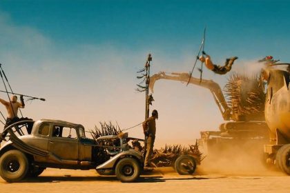 Stuntman in the fashion of the Max Road of Anger