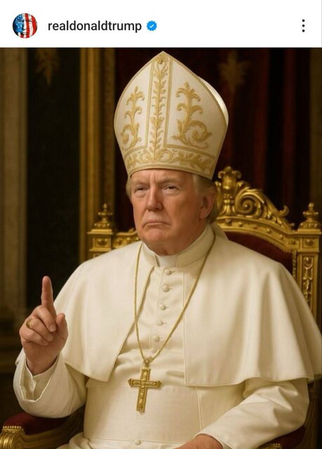 Trump's new ambition in pop dress!