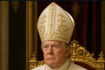 Trump's reaction to criticism of his controversial image in Pope