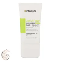 Vital Sunscreen SPF50 Activit Model, Suitable for Complex and Oily Skin, 50ml Volume