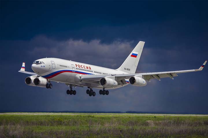 Moscow route to Sochi by plane