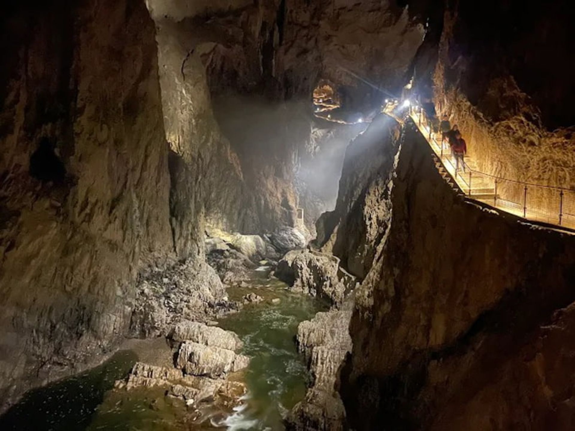 Ashotsian Cave Lighting