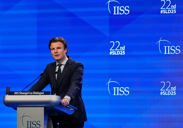 Charging NATO members against Iran at the Security Conference on 