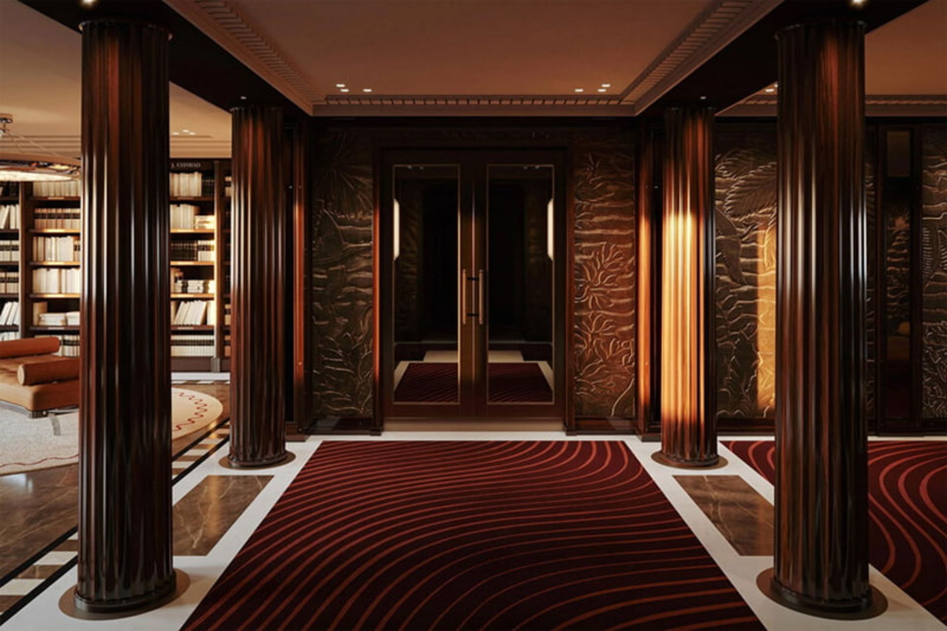 Corinthian Ship interior