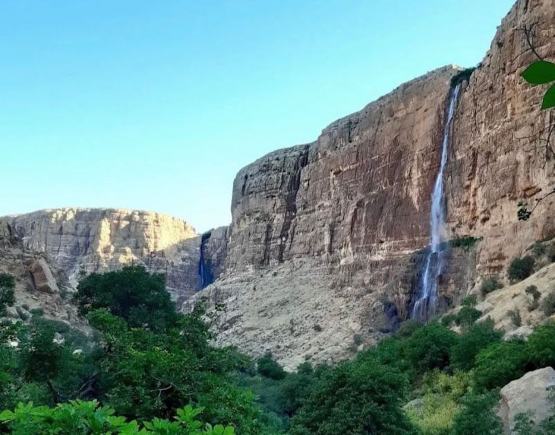 Height of Piran Falls