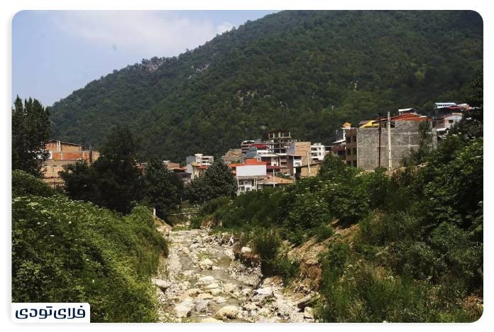 Ziarat village staircase houses