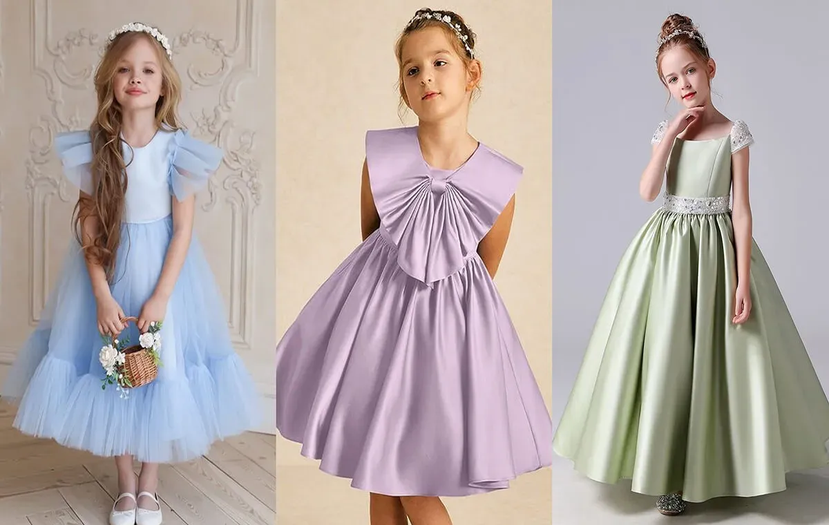 Girl's dresses for the baby hall