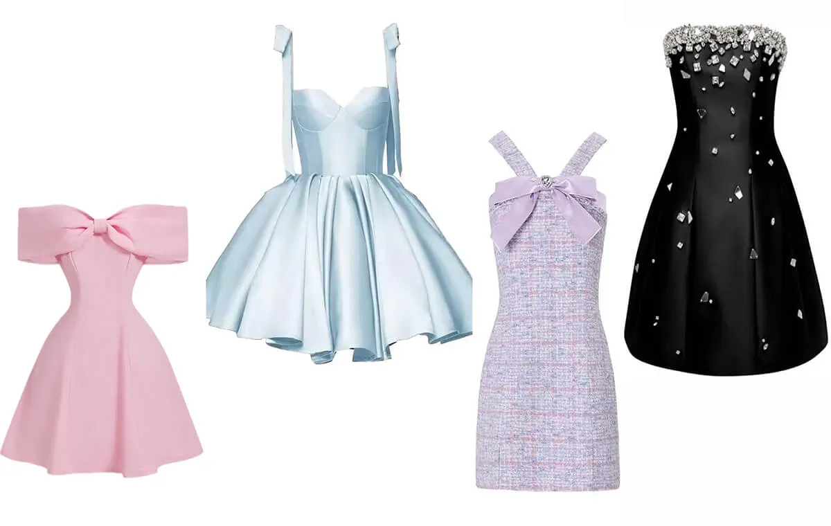 Girl's dresses for puppet hall