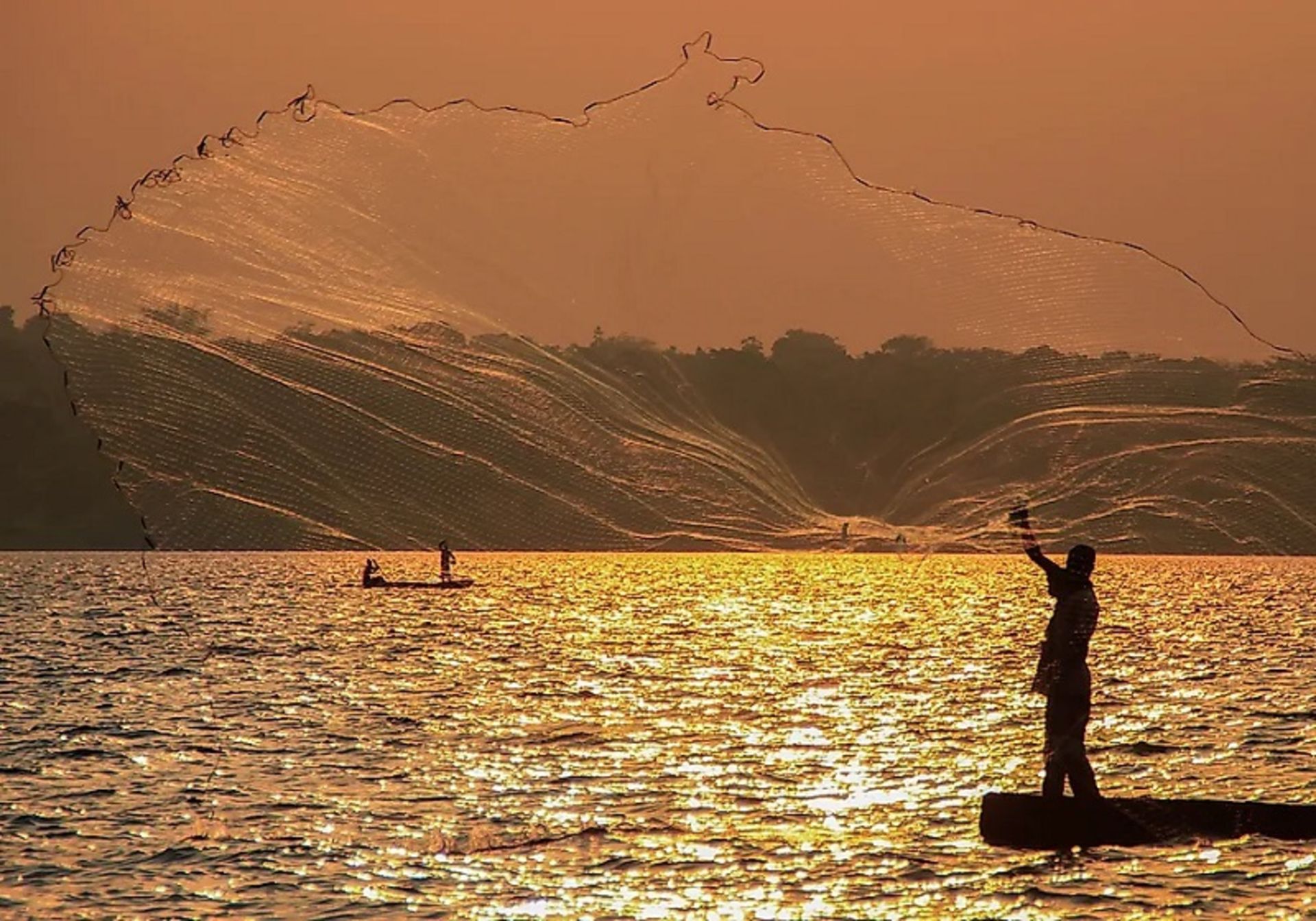 Fishing in Lake Victoria