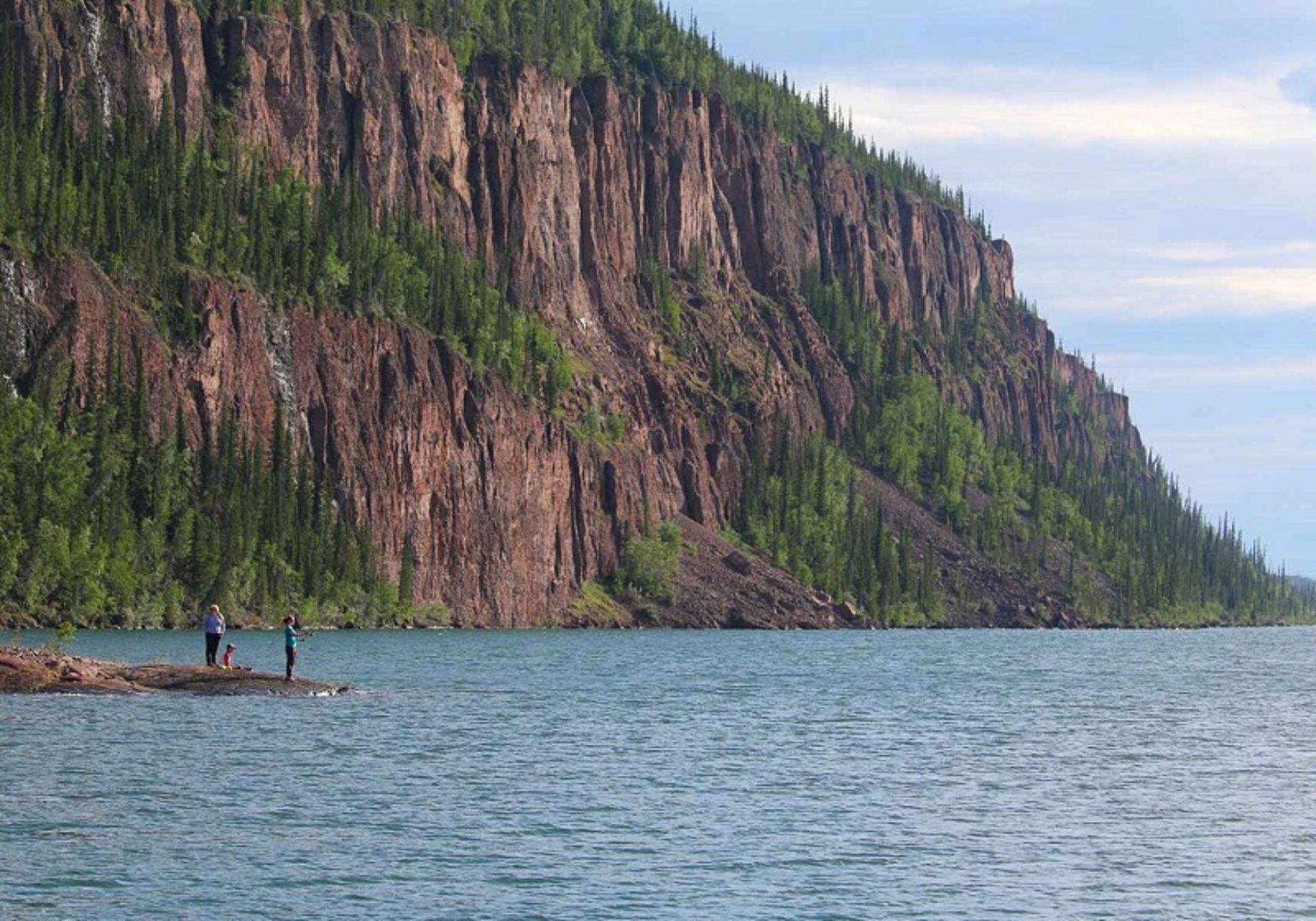 Fishing in Lake Great Slive