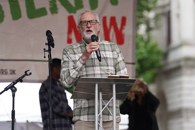 Widespread demonstration in London against economic austerity and anti -welfare policies