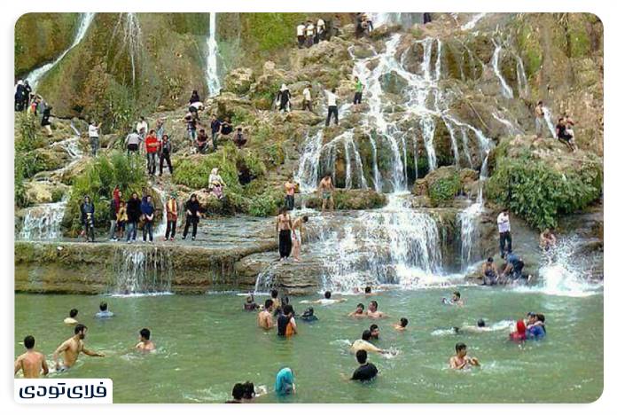 White water waterfall 