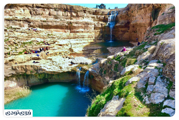 Poldokhtar Springs Falls